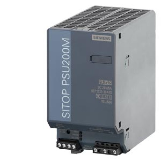 Siemens 6EP1334-3BA10 10 A Stable Power Input: 120/230-500 V AC Output: 24 V DC/10 A